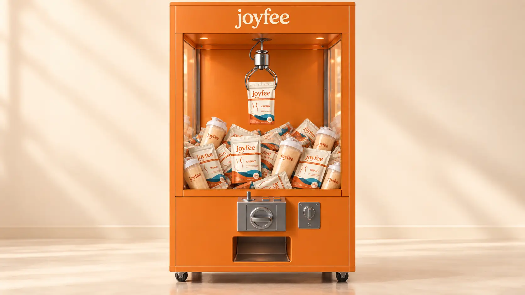 JoyFee di mesin capit