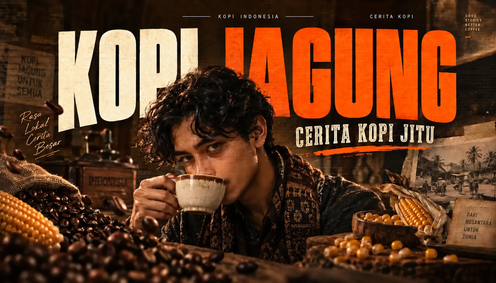Kopi Jagung: Sejarah Kopi Jitu dari Zaman Belanda